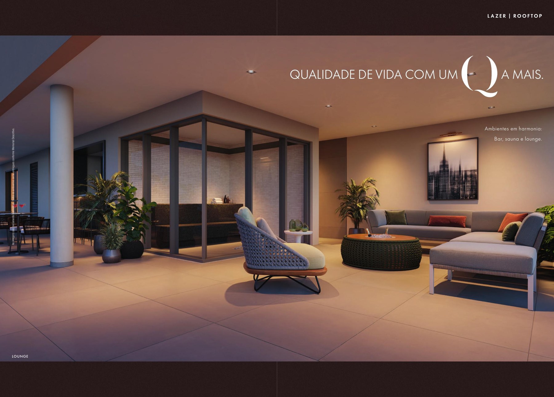 Lounge do rooftop